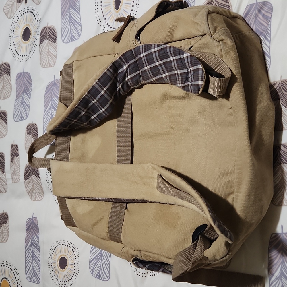Tan and Brown Men's Bag - Picture 4 of 11